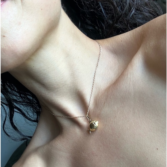 14K Puffy gold Fish Charm blowfish Hawaii! - Picture 2 of 2